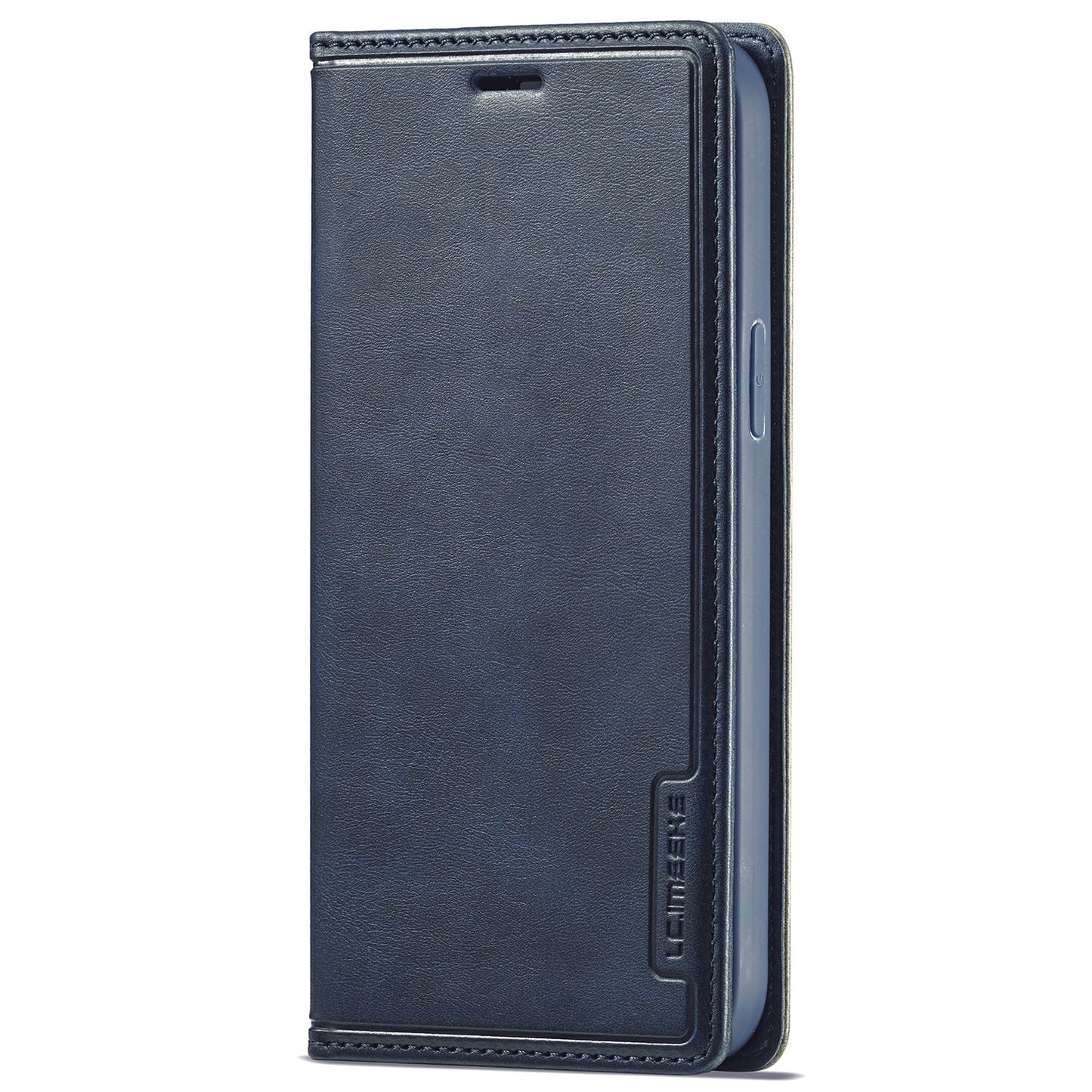 LC.IMEEKE LC-001 Series Full Body Protection Magnetic Buckle Leather Cell Phone Case with Card Slots for Apple iPhone 13 Pro 6.1 inch