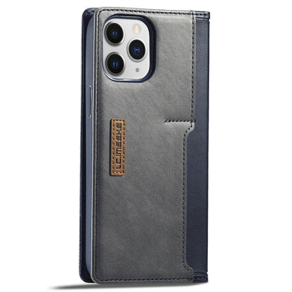 LC.IMEEKE LC-001 Series Full Body Protection Magnetic Buckle Leather Cell Phone Case with Card Slots for Apple iPhone 13 Pro 6.1 inch