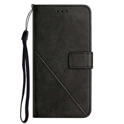 Solid Color Full Protection Stand Design PU Leather Phone Case with Strap for iPhone 13 Pro 6.1 inch