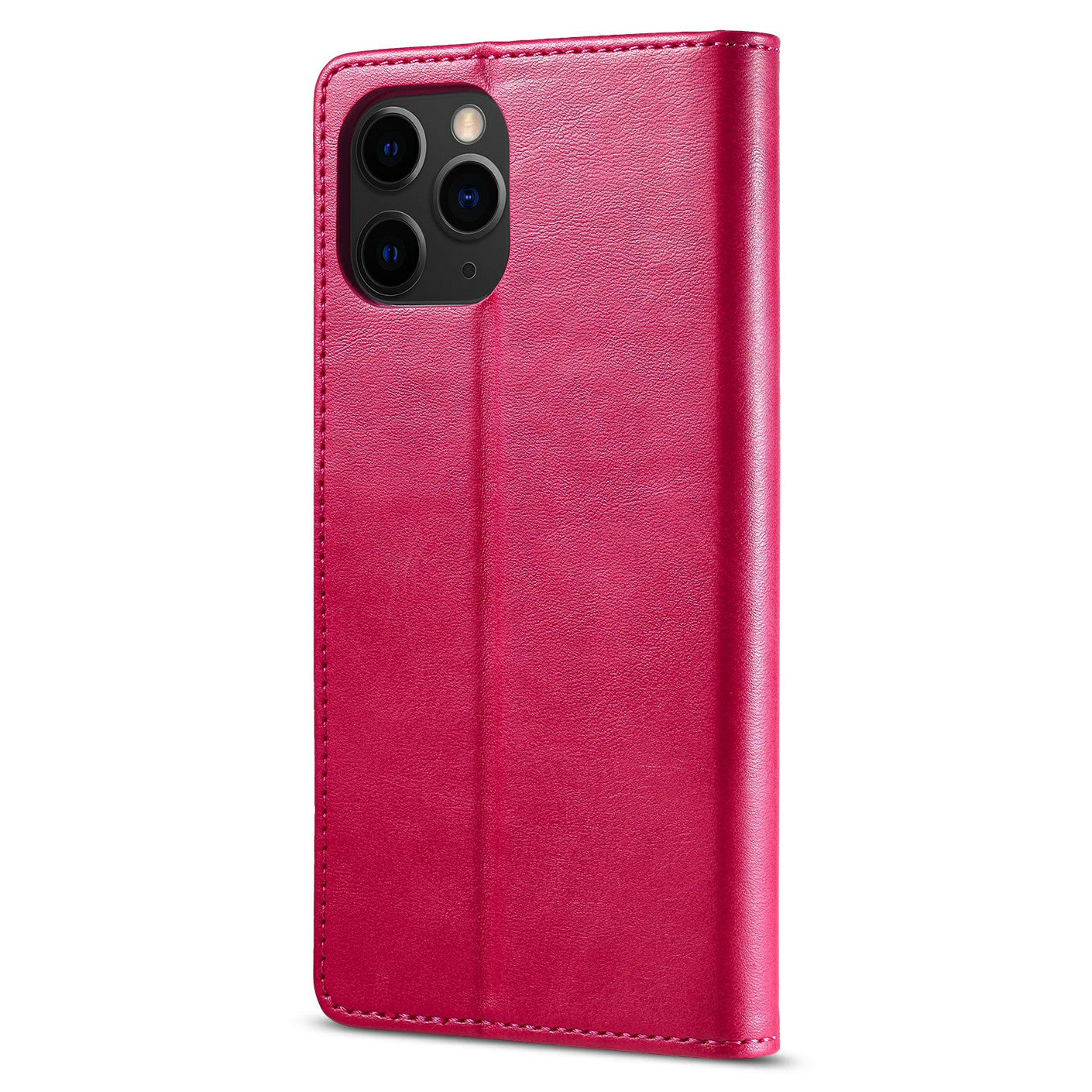 LC.IMEEKE Shockproof PU Leather Phone Shell with Stand Wallet Design for iPhone 13 Pro Max 6.7 inch