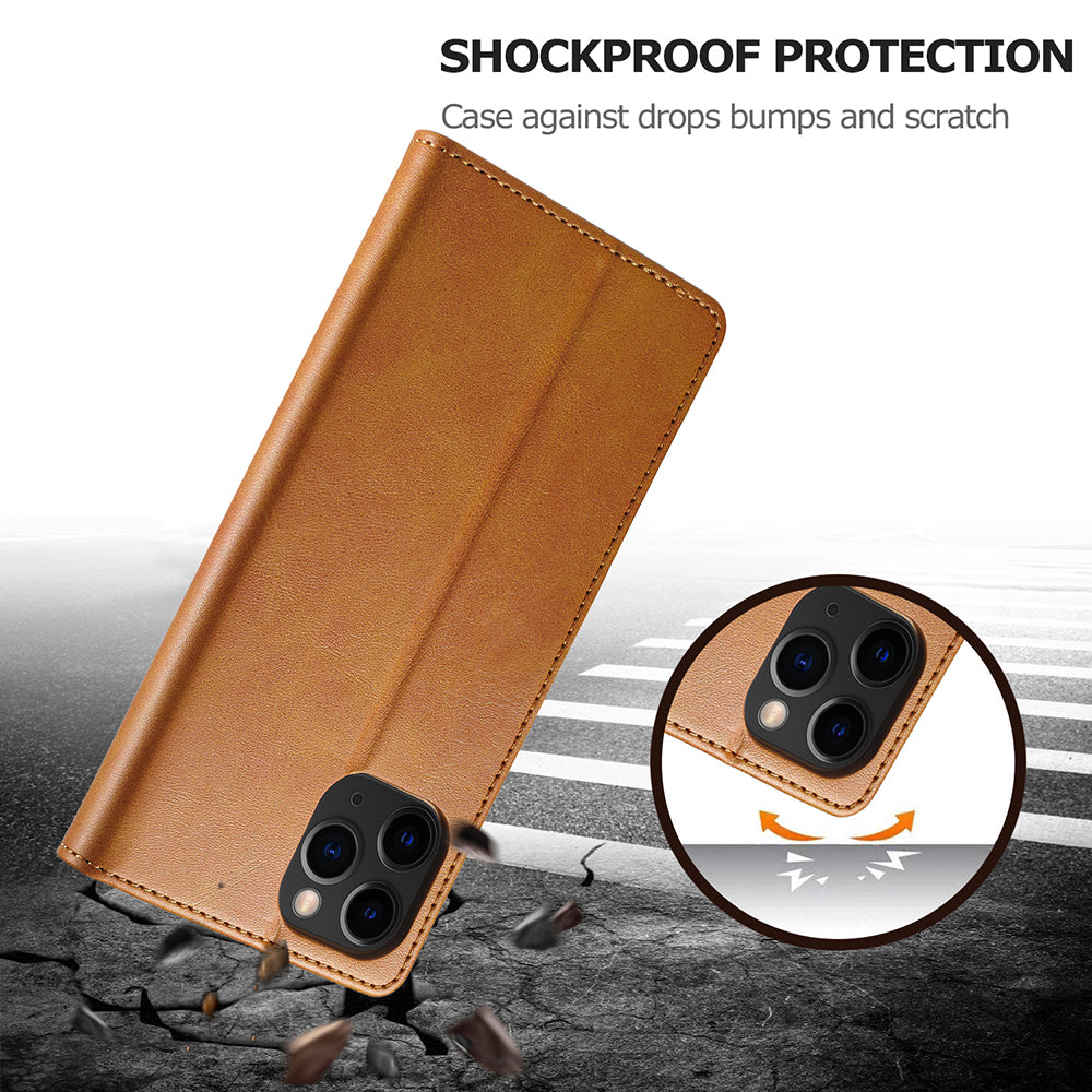 LC.IMEEKE Wallet Design Leather Case Shell with Stand for iPhone 13 Pro 6.1 inch)