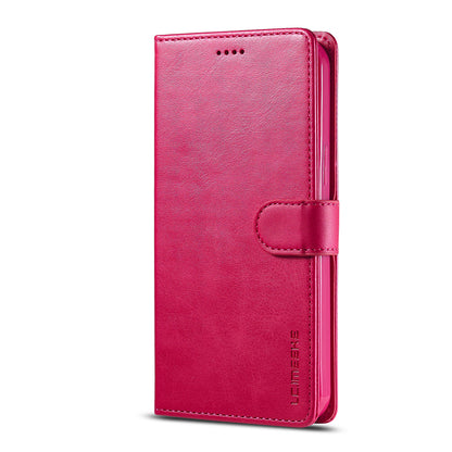 LC.IMEEKE Wallet Design Leather Case Shell with Stand for iPhone 13 Pro 6.1 inch)