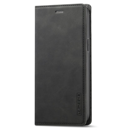 LC.IMEEKE LC Strong Magnetic Series Wallet Stand Design Shockproof PU Leather Phone Case Cover for iPhone 13 Pro 6.1 inch