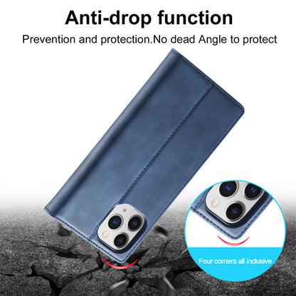 LC.IMEEKE LC Strong Magnetic Series Wallet Stand Design Shockproof PU Leather Phone Case Cover for iPhone 13 Pro 6.1 inch