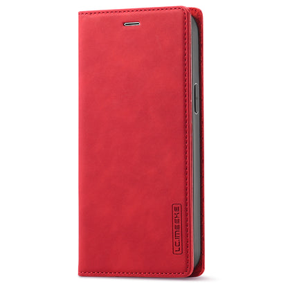 LC.IMEEKE LC Strong Magnetic Series Wallet Stand Design Shockproof PU Leather Phone Case Cover for iPhone 13 Pro 6.1 inch