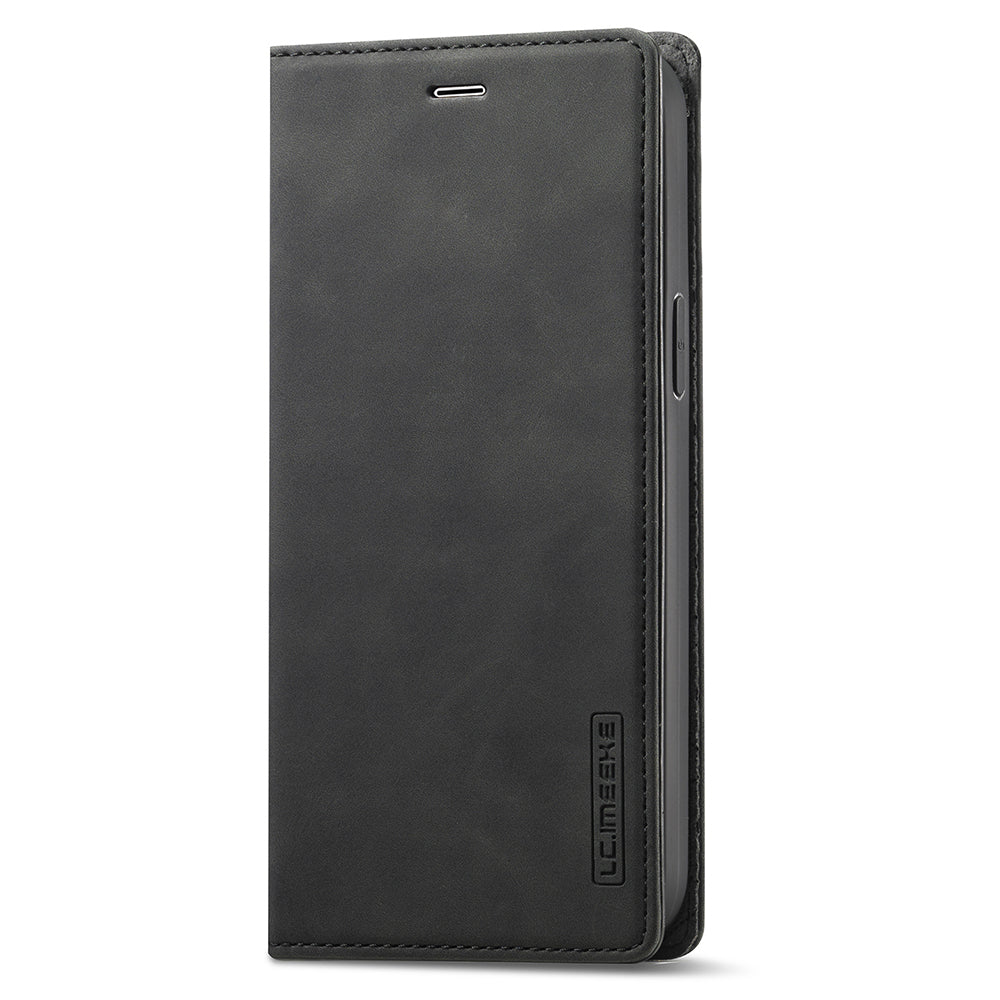 LC.IMEEKE LC Strong Magnetic Series Auto-absorbed Leather Stand Phone Shell with Wallet for iPhone 13 Pro Max 6.7 inch