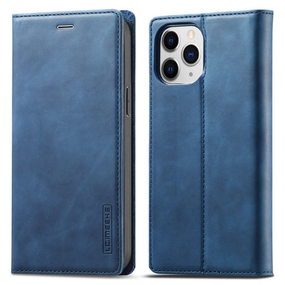 LC.IMEEKE LC Strong Magnetic Series Auto-absorbed Leather Stand Phone Shell with Wallet for iPhone 13 Pro Max 6.7 inch