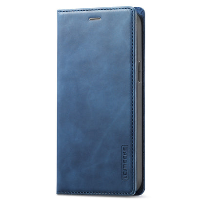 LC.IMEEKE LC Strong Magnetic Series Auto-absorbed Leather Stand Phone Shell with Wallet for iPhone 13 Pro Max 6.7 inch