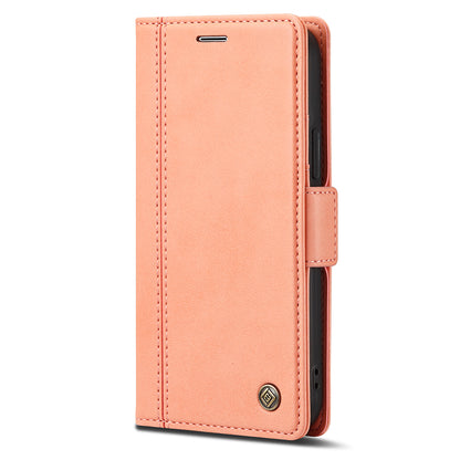 LC.IMEEKE Shockproof PU Leather Wallet Stand Phone Shell for iPhone 13 Pro Max 6.7 inch
