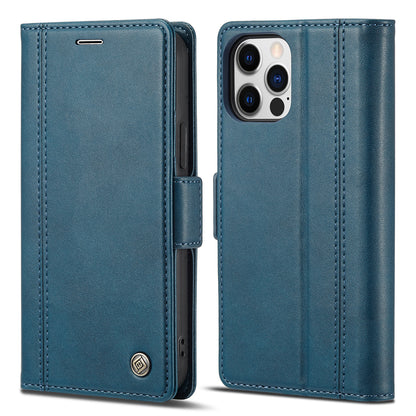 LC.IMEEKE Shockproof PU Leather Wallet Stand Phone Shell for iPhone 13 Pro Max 6.7 inch
