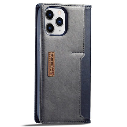 LC.IMEEKE LC-001 Series Full Body Protection Card Slots Auto-absorbed Closure Leather Cell Phone Case for Apple iPhone 13 Pro Max 6.7 inch