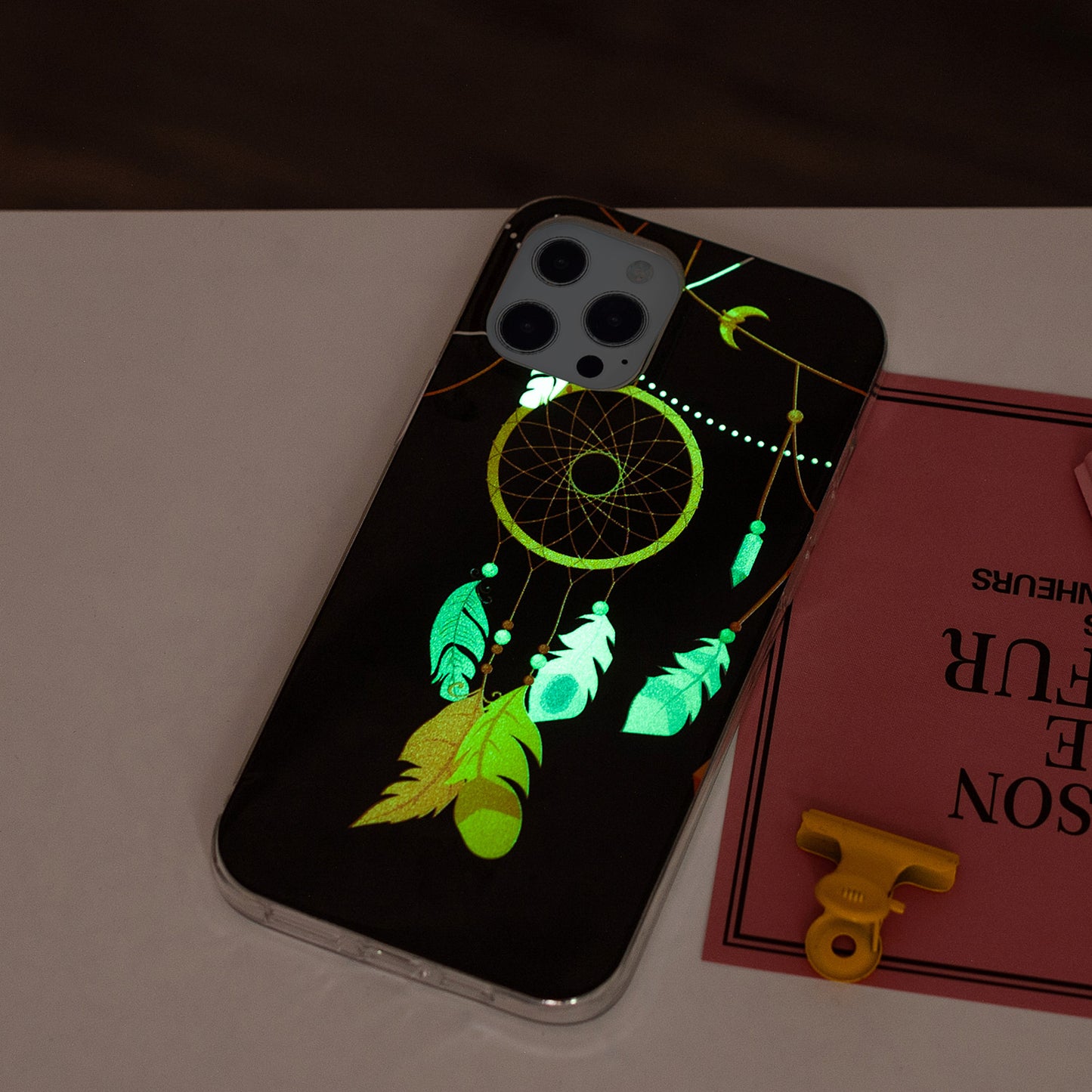 Glow in The Dark Luminous Soft TPU Thin Cover Shockproof Protective Phone Cases for Apple iPhone 13 Pro 6.1 inch