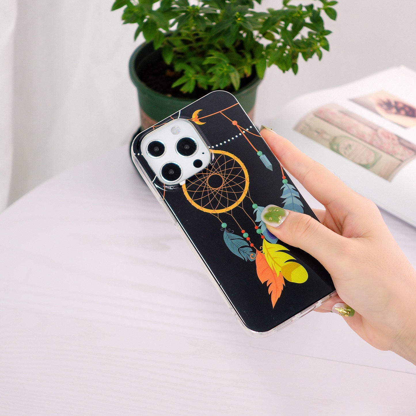 Glow in The Dark Luminous Soft TPU Thin Cover Shockproof Protective Phone Cases for Apple iPhone 13 Pro 6.1 inch