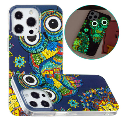 Glow in The Dark Luminous Soft TPU Thin Cover Shockproof Protective Phone Cases for Apple iPhone 13 Pro 6.1 inch