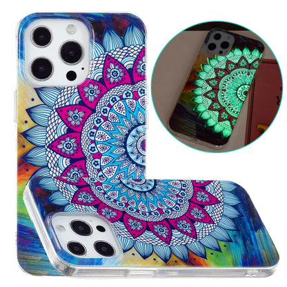 Glow in The Dark Luminous Soft TPU Thin Cover Shockproof Protective Phone Cases for Apple iPhone 13 Pro 6.1 inch