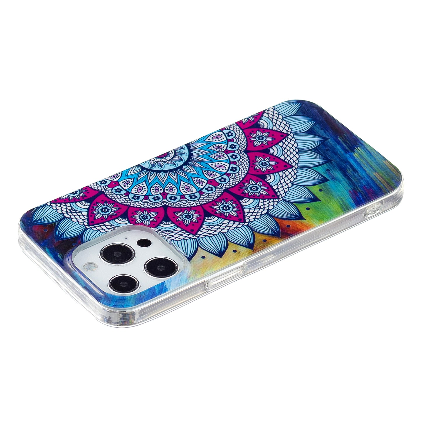 Glow in The Dark Luminous Soft TPU Thin Cover Shockproof Protective Phone Cases for Apple iPhone 13 Pro 6.1 inch