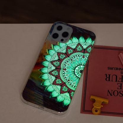 Glow in The Dark Luminous Soft TPU Thin Cover Shockproof Protective Phone Cases for Apple iPhone 13 Pro 6.1 inch