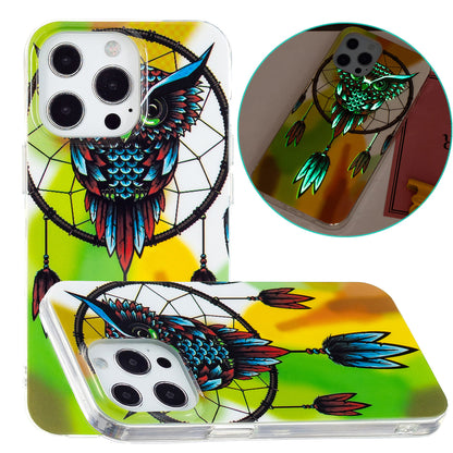 Glow in The Dark Luminous Soft TPU Thin Cover Shockproof Protective Phone Cases for Apple iPhone 13 Pro 6.1 inch
