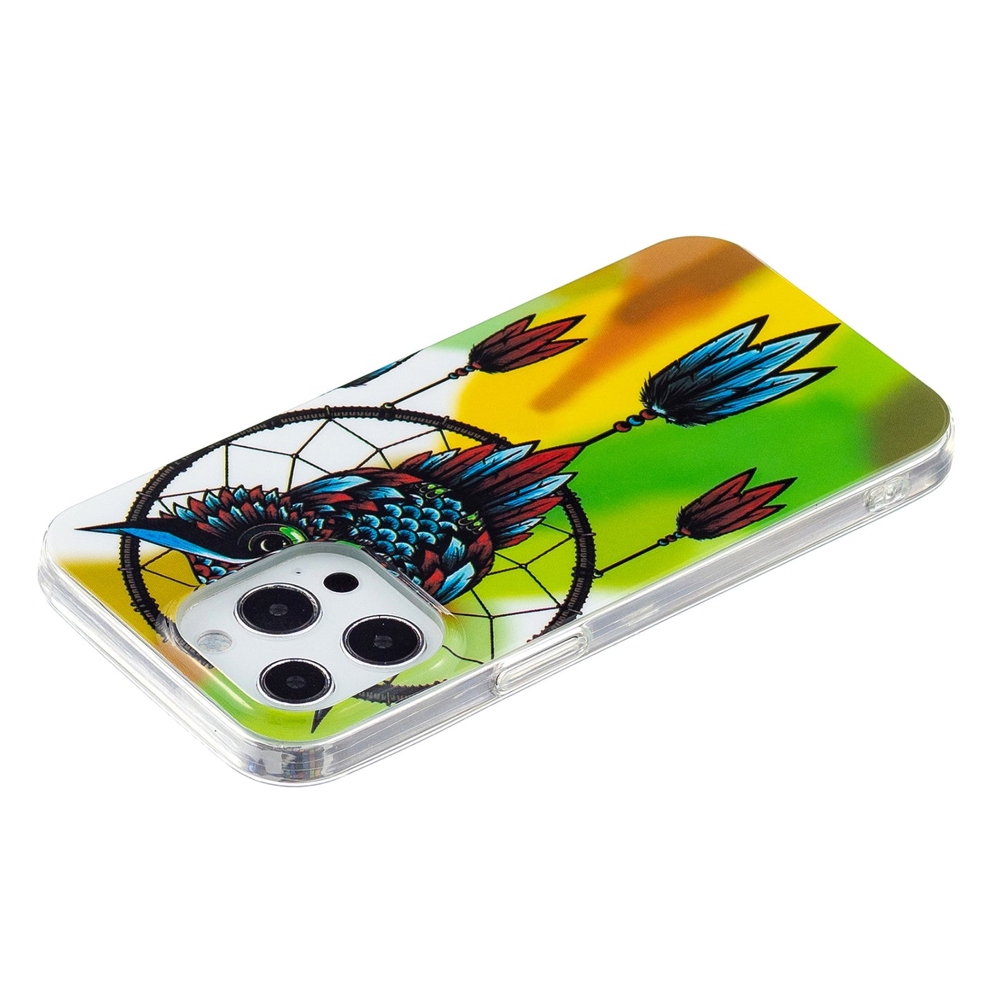 Glow in The Dark Luminous Soft TPU Thin Cover Shockproof Protective Phone Cases for Apple iPhone 13 Pro 6.1 inch