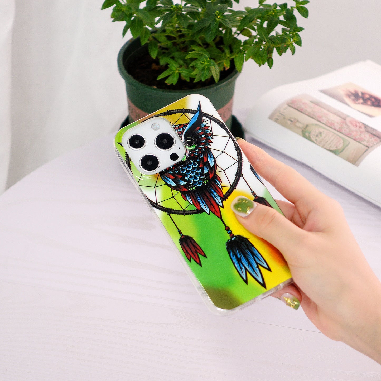 Glow in The Dark Luminous Soft TPU Thin Cover Shockproof Protective Phone Cases for Apple iPhone 13 Pro 6.1 inch