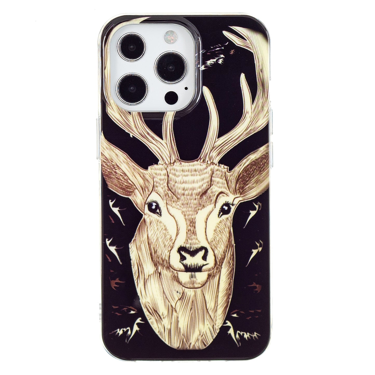 Glow in The Dark Luminous Soft TPU Thin Cover Shockproof Protective Phone Cases for Apple iPhone 13 Pro 6.1 inch