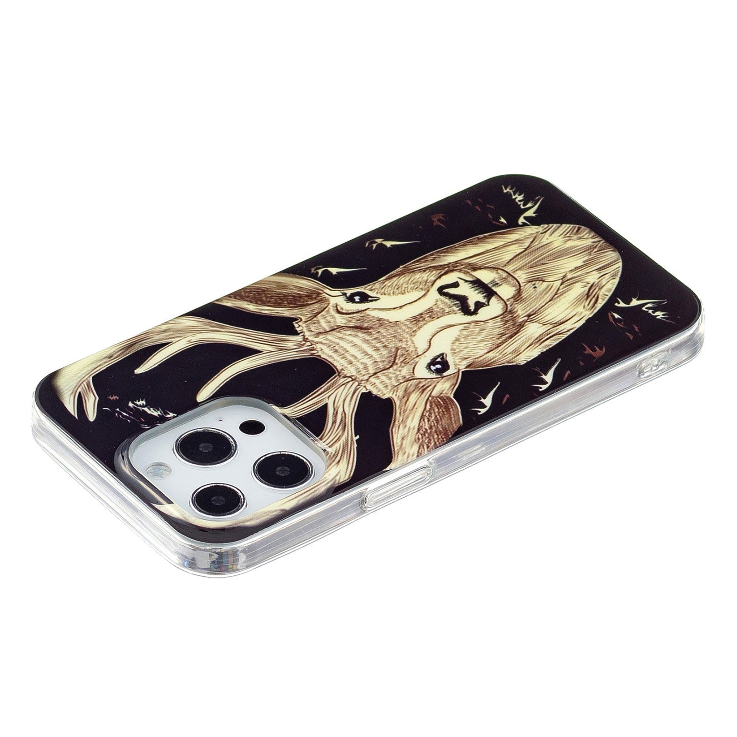 Glow in The Dark Luminous Soft TPU Thin Cover Shockproof Protective Phone Cases for Apple iPhone 13 Pro 6.1 inch