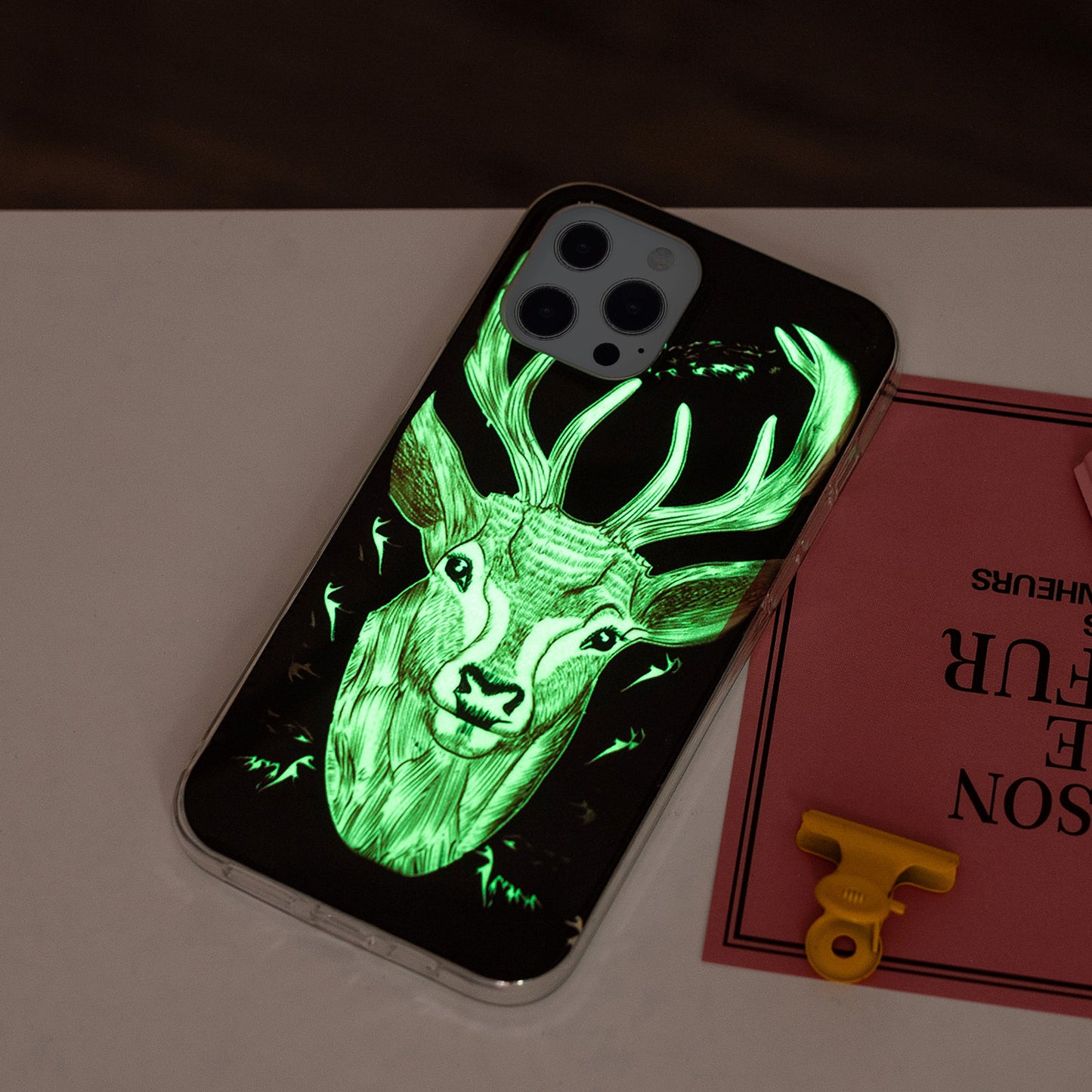 Glow in The Dark Luminous Soft TPU Thin Cover Shockproof Protective Phone Cases for Apple iPhone 13 Pro 6.1 inch