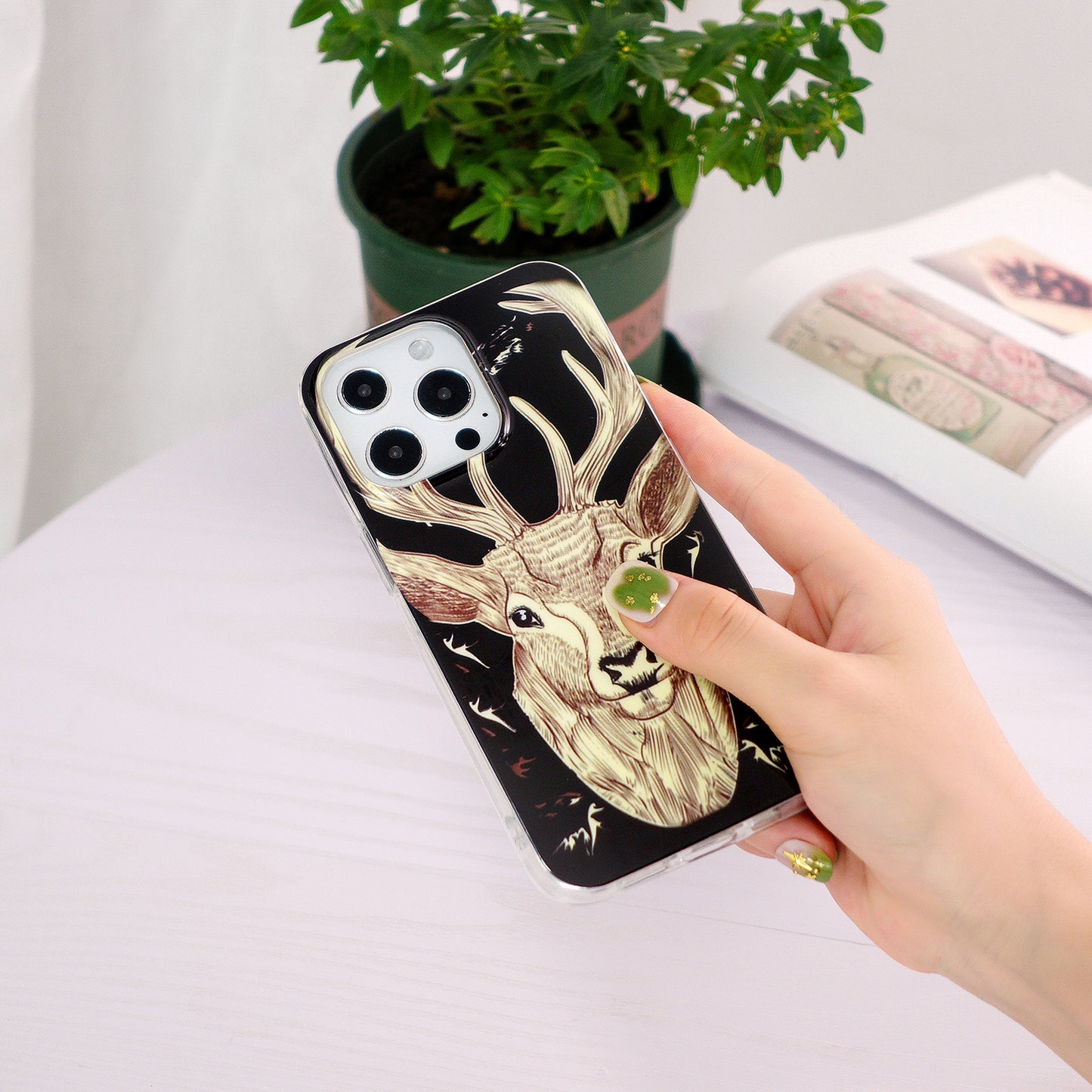 Glow in The Dark Luminous Soft TPU Thin Cover Shockproof Protective Phone Cases for Apple iPhone 13 Pro 6.1 inch