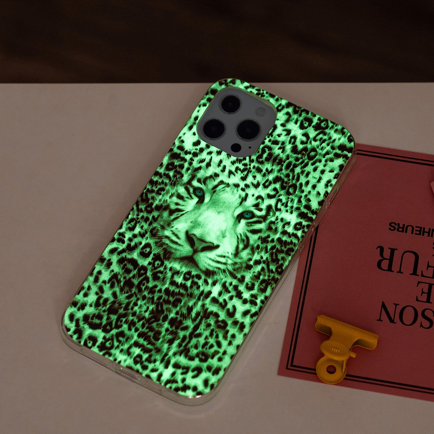 Glow in The Dark Luminous Soft TPU Thin Cover Shockproof Protective Phone Cases for Apple iPhone 13 Pro 6.1 inch