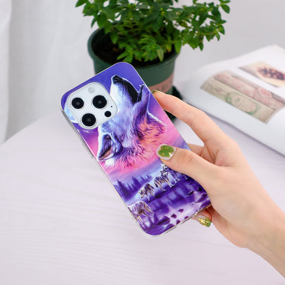 Glow in The Dark Luminous Soft TPU Thin Cover Shockproof Protective Phone Cases for Apple iPhone 13 Pro 6.1 inch