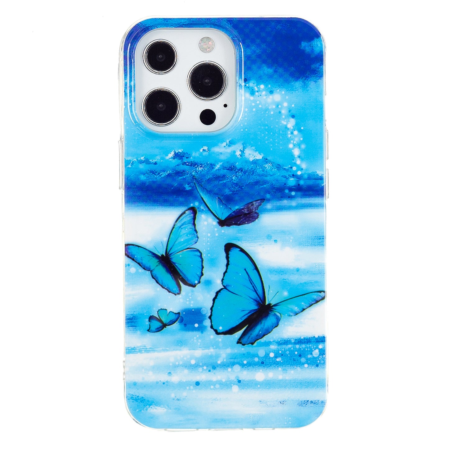 Glow in The Dark Luminous Soft TPU Thin Cover Shockproof Protective Phone Cases for Apple iPhone 13 Pro 6.1 inch