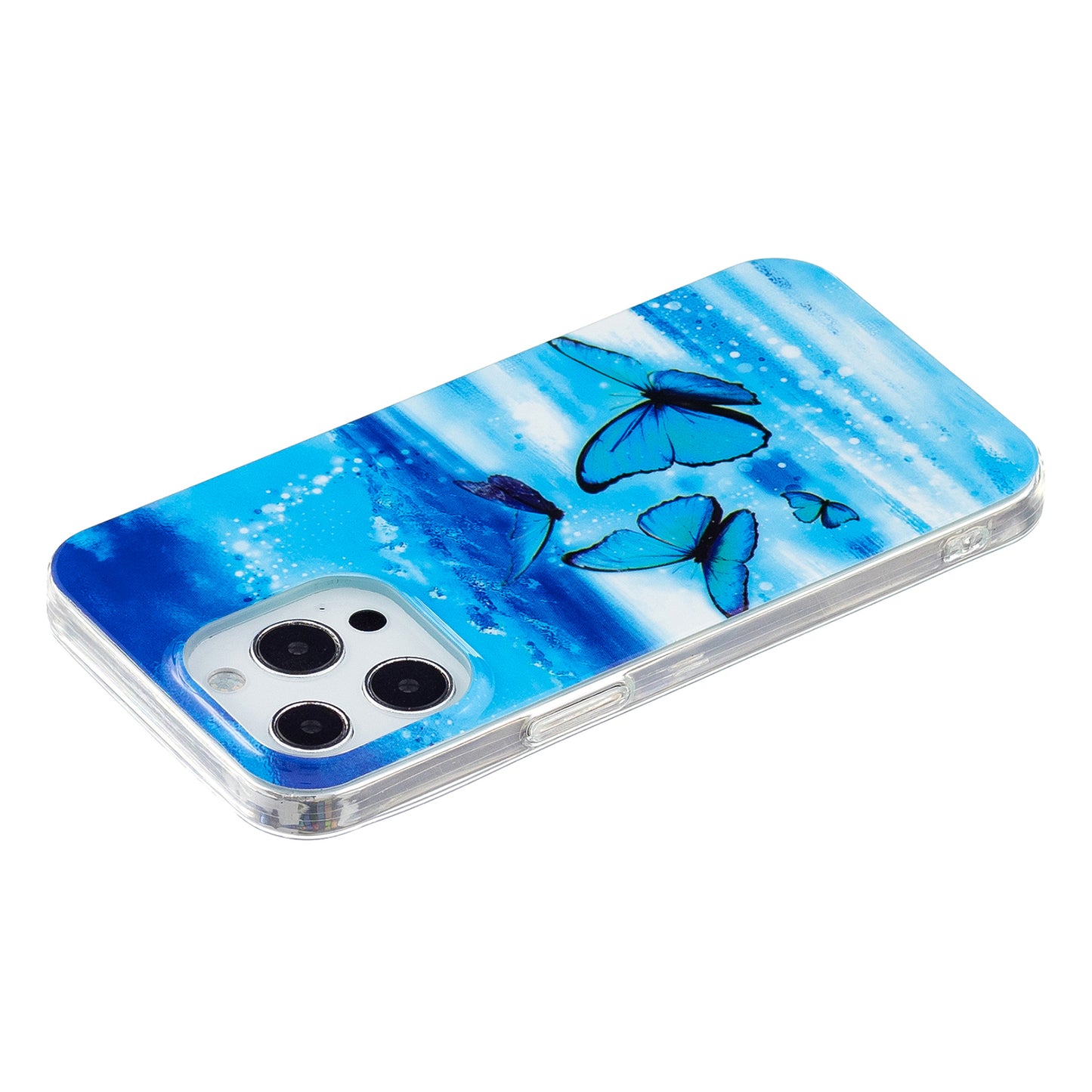 Glow in The Dark Luminous Soft TPU Thin Cover Shockproof Protective Phone Cases for Apple iPhone 13 Pro 6.1 inch