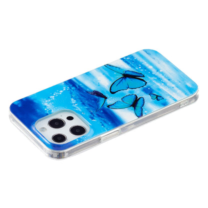 Glow in The Dark Luminous Soft TPU Thin Cover Shockproof Protective Phone Cases for Apple iPhone 13 Pro 6.1 inch