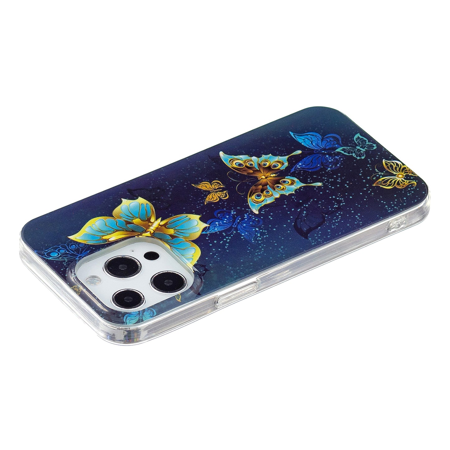 Glow in The Dark Luminous Soft TPU Thin Cover Shockproof Protective Phone Cases for Apple iPhone 13 Pro 6.1 inch