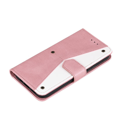 PU Leather Wallet Phone Case Rivet Decor Cover Stand Case Cover for iPhone 13 Pro 6.1 inch