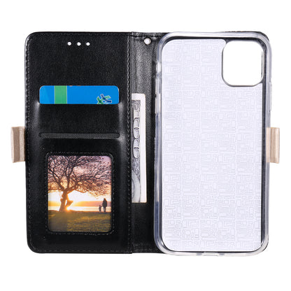 Anti-scratch Zipper Design Lace Flower Leather Case Cover with Wallet for iPhone 13 Pro 6.1 inch