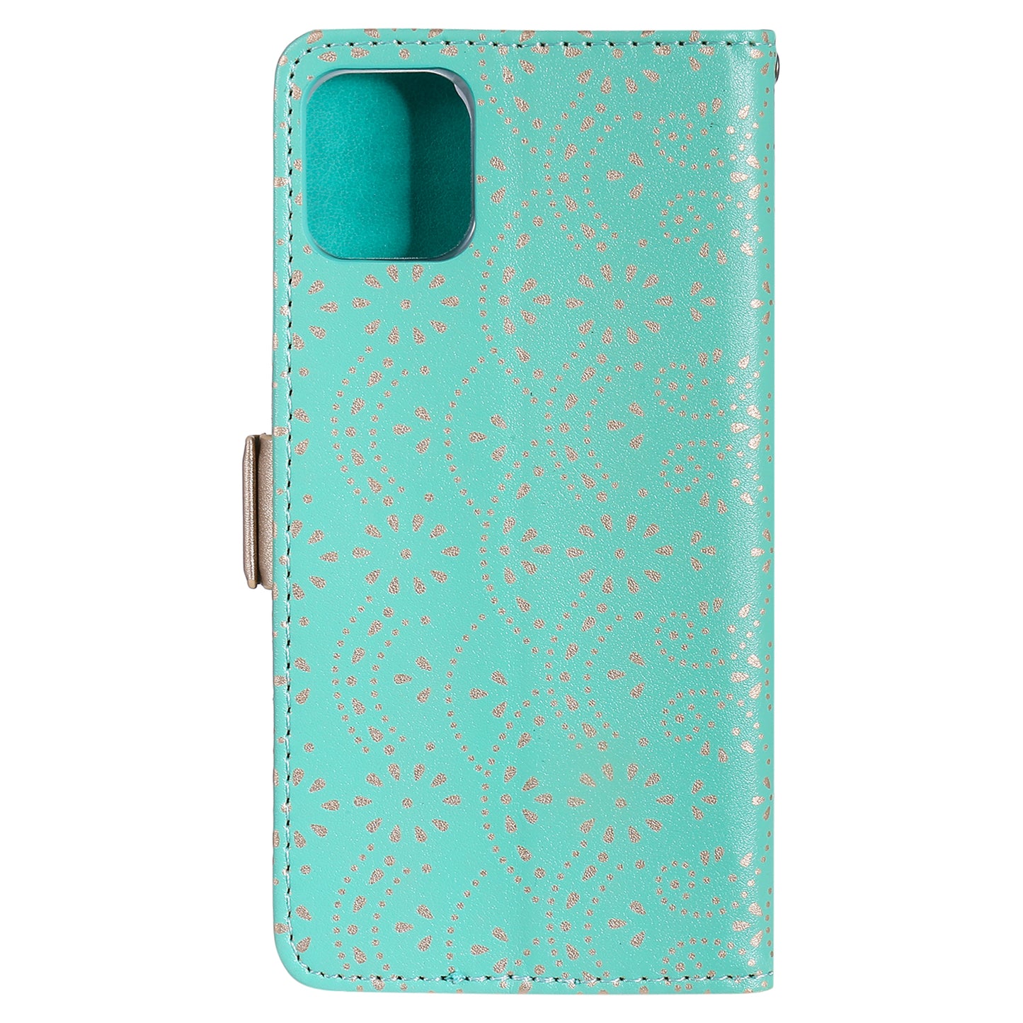Anti-scratch Zipper Design Lace Flower Leather Case Cover with Wallet for iPhone 13 Pro 6.1 inch
