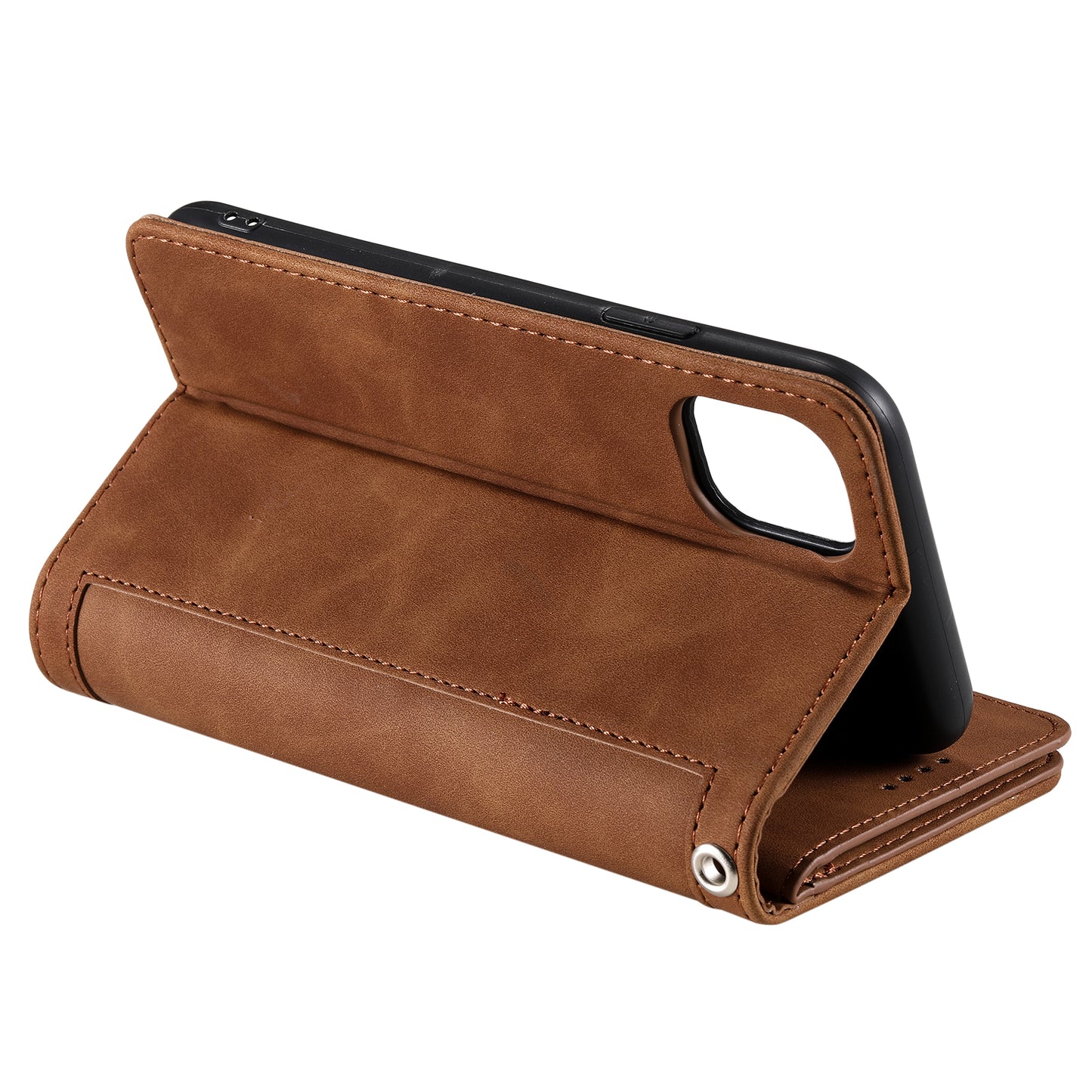 9 Card Slots Wallet Design Full Protection Phone Stand Case Cover for iPhone 13 Pro Max 6.7 inch