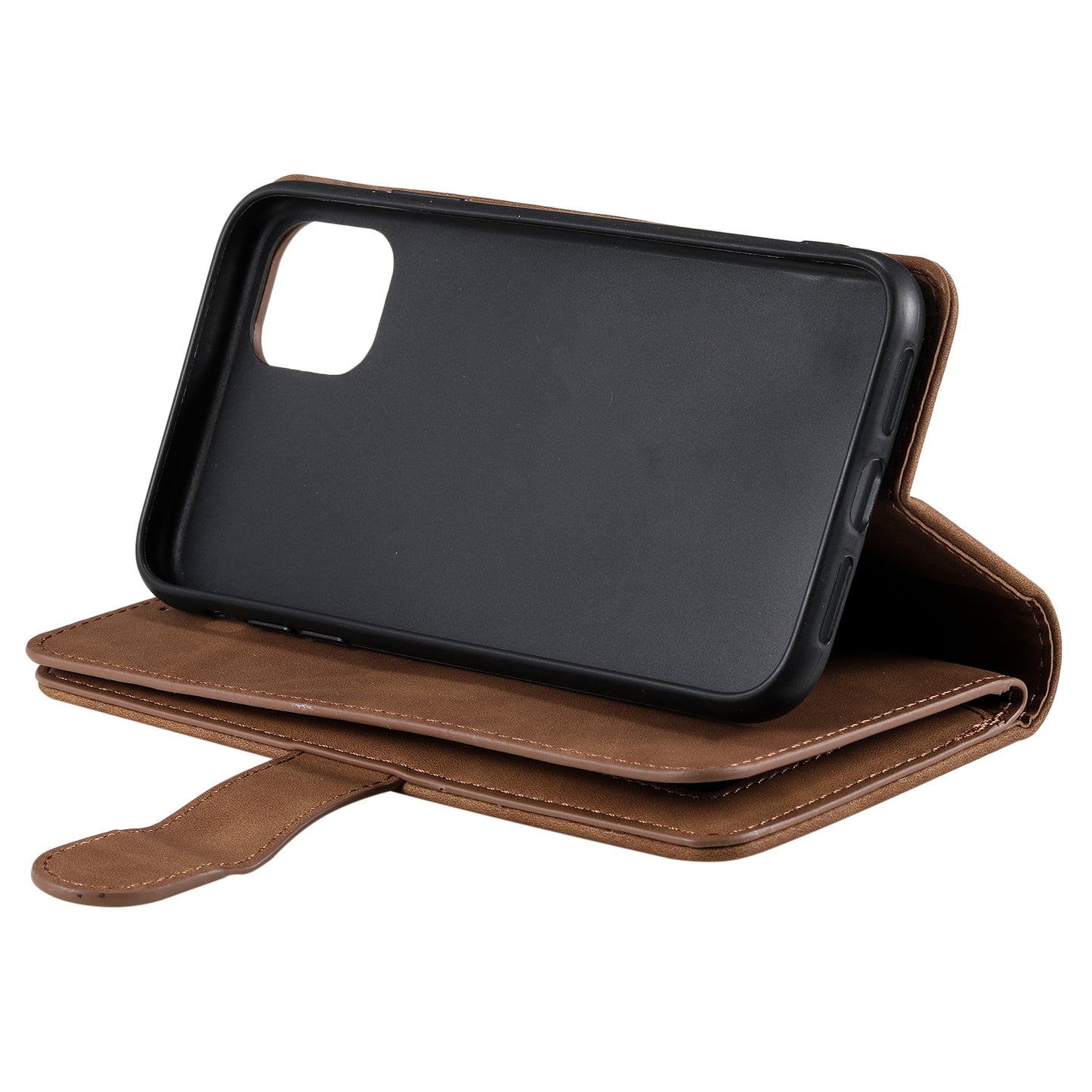9 Card Slots Wallet Design Full Protection Phone Stand Case Cover for iPhone 13 Pro Max 6.7 inch