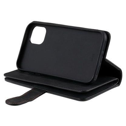 9 Card Slots Wallet Design Full Protection Phone Stand Case Cover for iPhone 13 Pro Max 6.7 inch
