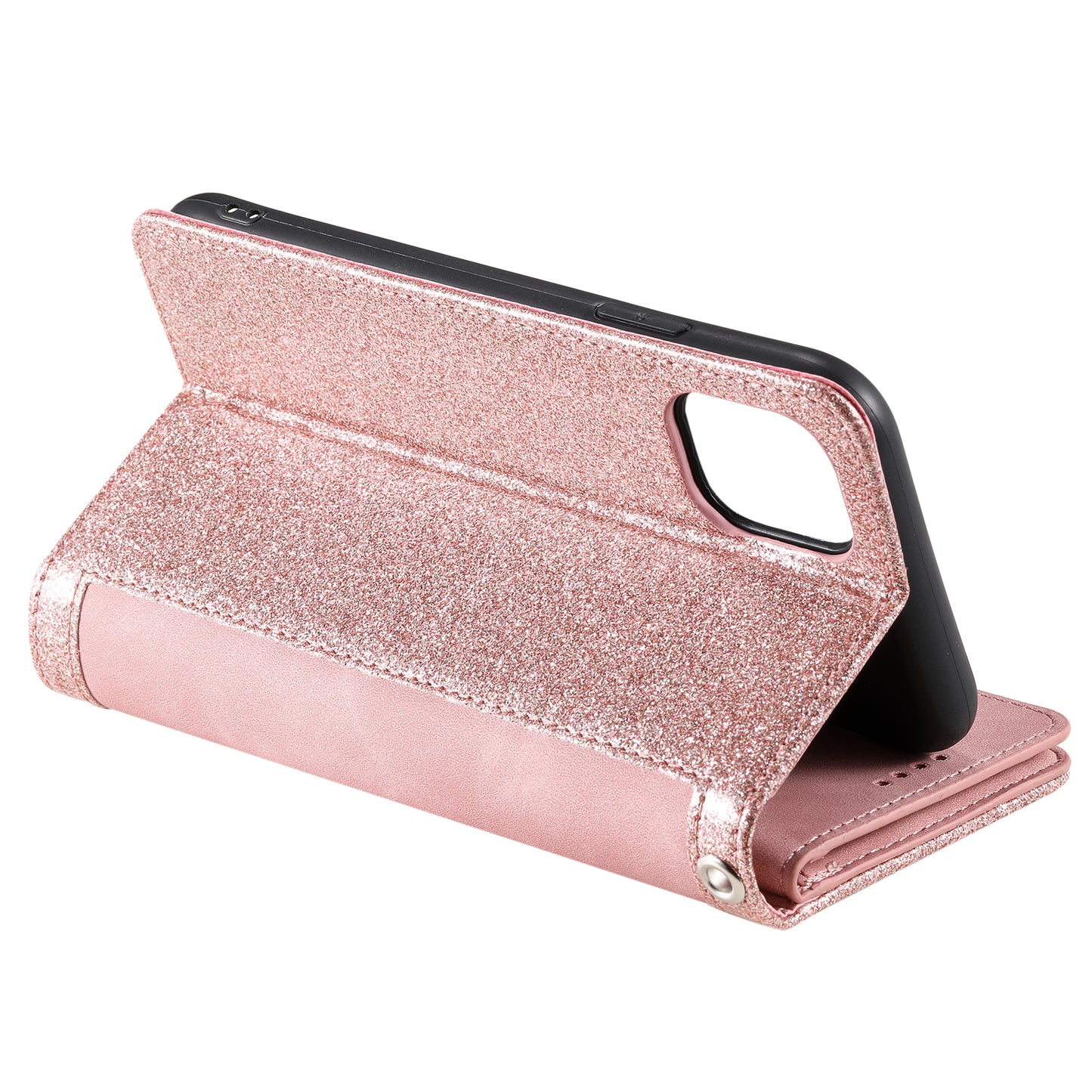 9 Card Slots Wallet Design Full Protection Phone Stand Case Cover for iPhone 13 Pro Max 6.7 inch