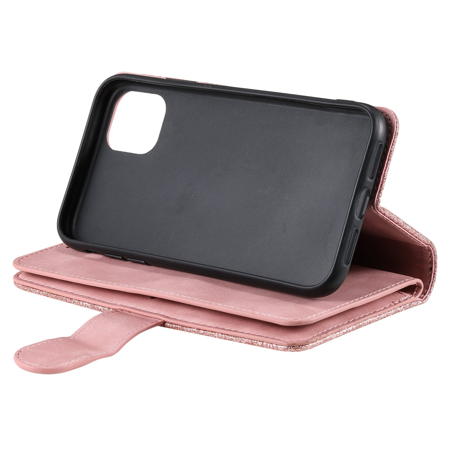 9 Card Slots Wallet Design Full Protection Phone Stand Case Cover for iPhone 13 Pro Max 6.7 inch