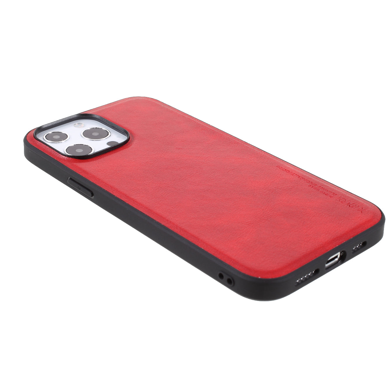 X-LEVEL Vintage Style Shockproof PU Leather Back Soft TPU Edges Protective Case for iPhone 13 Pro Max 6.7 inch
