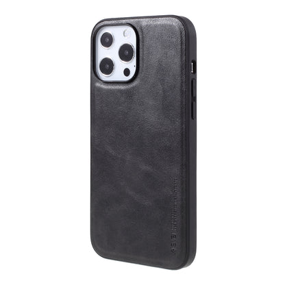 X-LEVEL Vintage Style Shockproof PU Leather Back Soft TPU Edges Protective Case for iPhone 13 Pro Max 6.7 inch