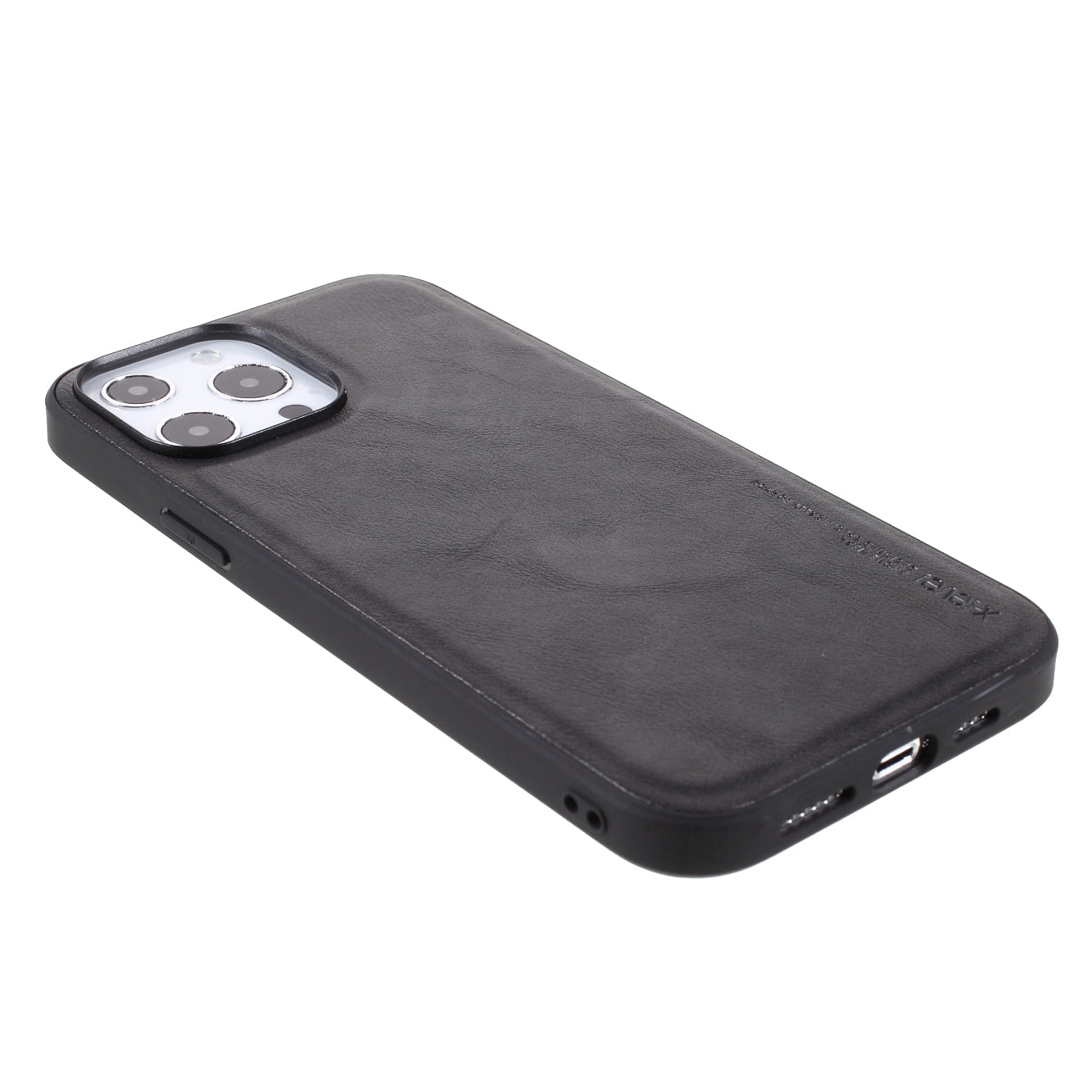 X-LEVEL Vintage Style Shockproof PU Leather Back Soft TPU Edges Protective Case for iPhone 13 Pro Max 6.7 inch