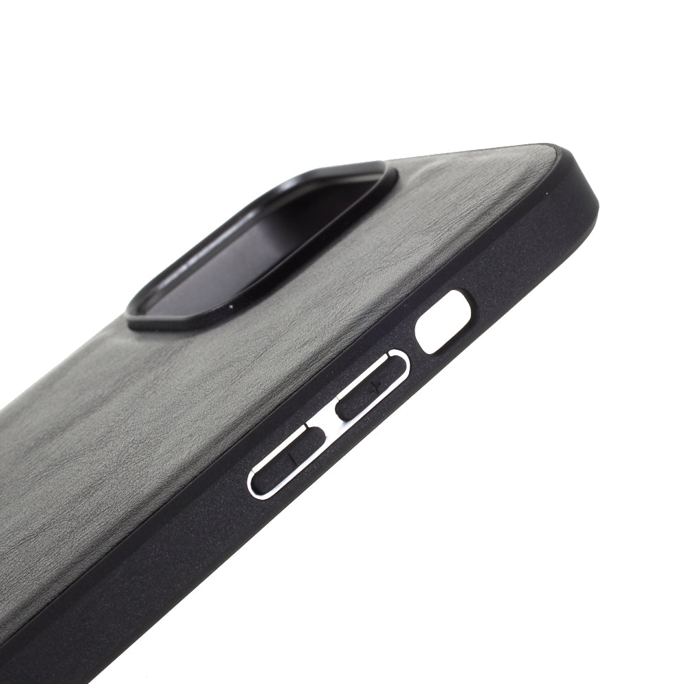 X-LEVEL Vintage Style Shockproof PU Leather Back Soft TPU Edges Protective Case for iPhone 13 Pro Max 6.7 inch