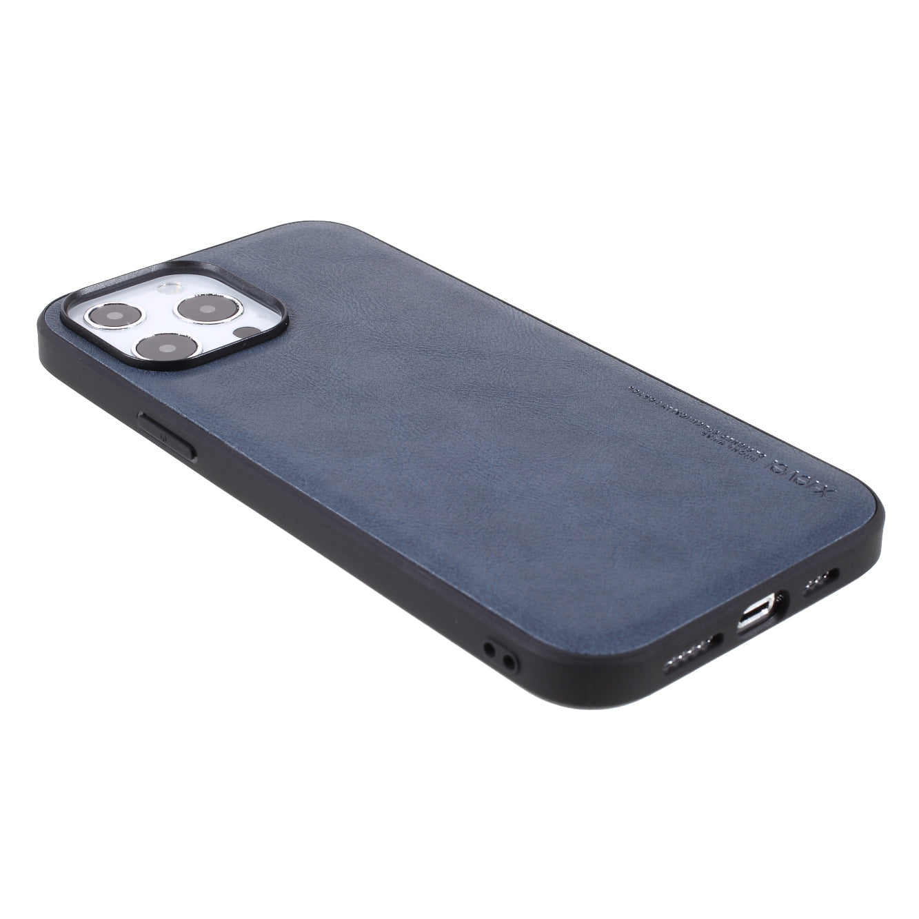 X-LEVEL Vintage Style Shockproof PU Leather Back Soft TPU Edges Protective Case for iPhone 13 Pro Max 6.7 inch