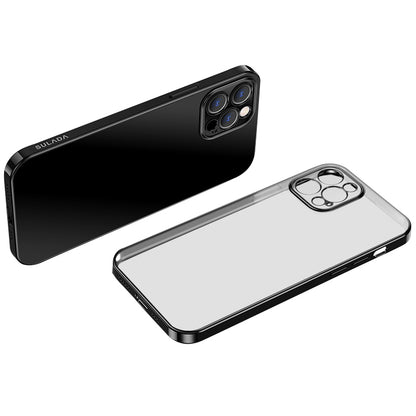 SULADA Natural Color Series TPU Case for iPhone 13 Pro 6.1 inch Electroplating Mobile Protective Cover