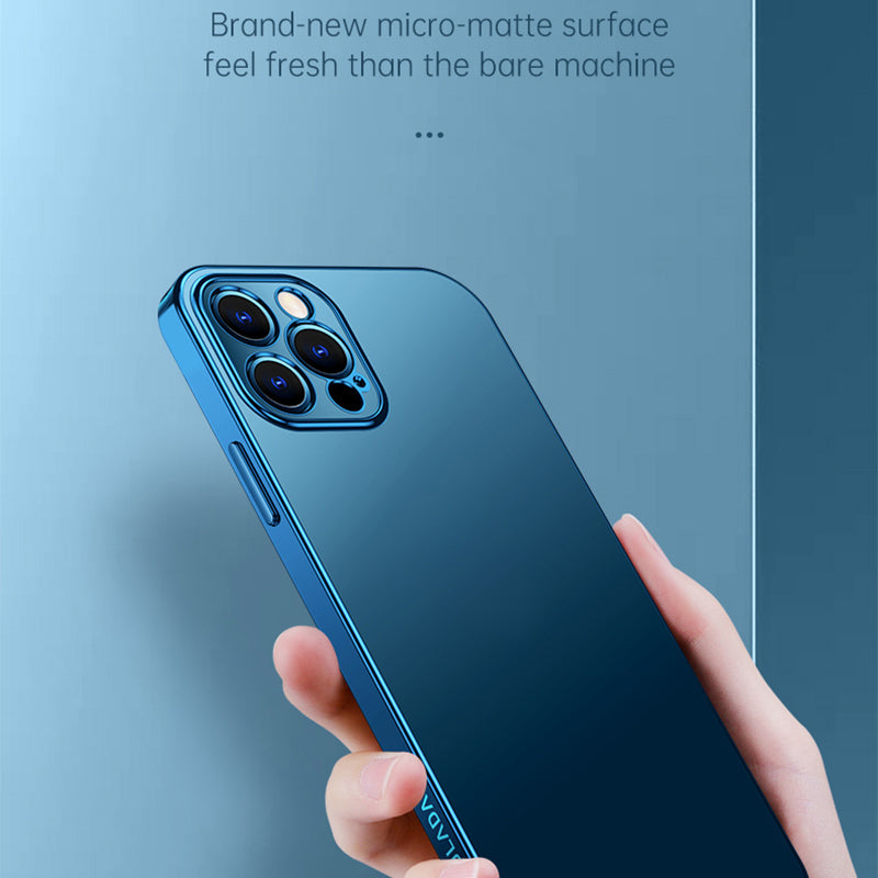 SULADA Natural Color Series TPU Case for iPhone 13 Pro 6.1 inch Electroplating Mobile Protective Cover