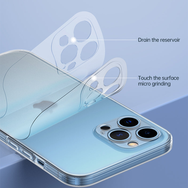 SULADA Matte Surface Clear Premium TPU Phone Case Cover Protector for iPhone 13 Pro Max 6.7 inch